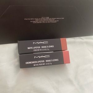 2 Mac lipsticks brand new
